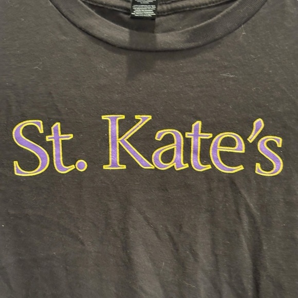 St. Kate's St. Catherine's University St. Paul MN Tee Shirt Black Size Small - Picture 4 of 5